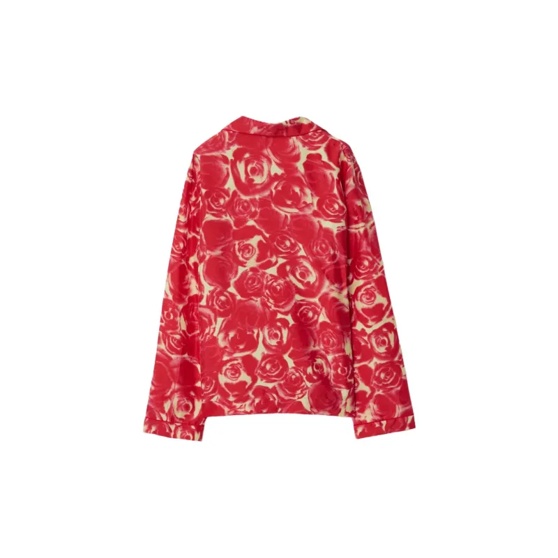 Burberry Shirt Women's Mailbox Red-1