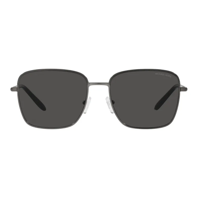 MICHAEL KORS Metal Square Sunglass · Men's Gray-1