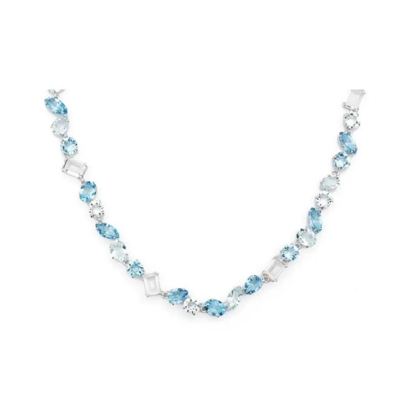 Swarovski Gema Crystal embellished Necklace-0
