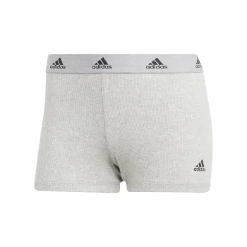 Adidas ACTIVE FLEX RIBBED SHORT PANT UNDERWEAR Underpants Women's 1 Pack Medium Gray