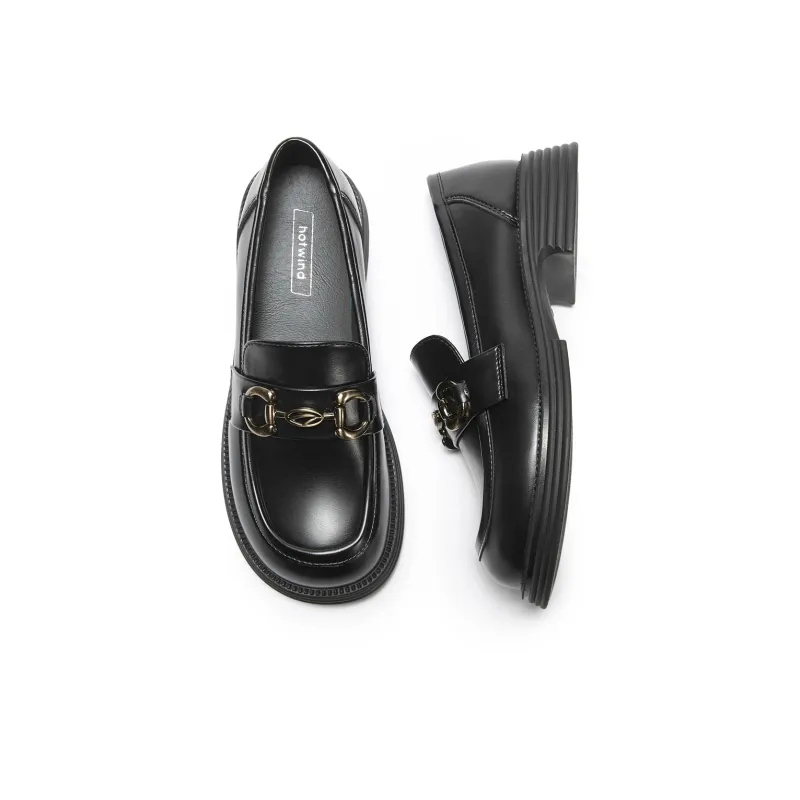 Hotwind Loafers Women's Khaki/Black/Beige-3
