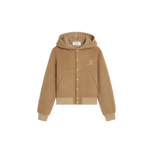 CELINE Jackets Women's Camel