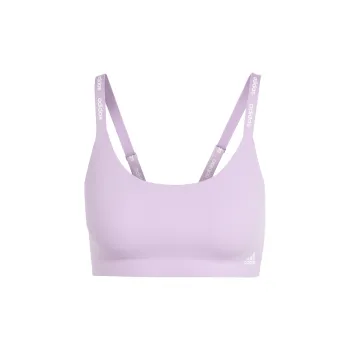 Adidas ACTIVE MICRO-FLEX SCOOP LOUNGE BRA Bra Women's Lilac