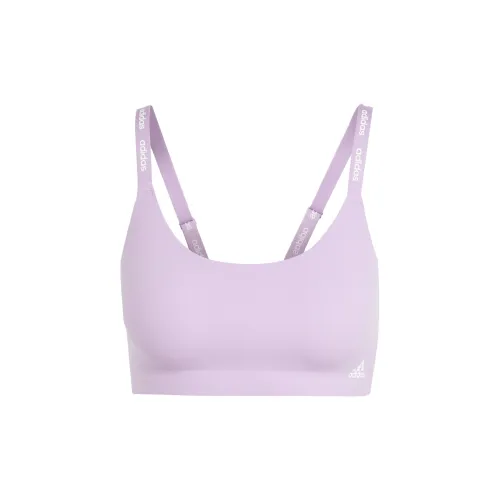 Adidas ACTIVE MICRO-FLEX SCOOP LOUNGE BRA Bra Women's Lilac
