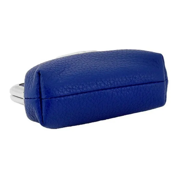 Vivienne Westwood Grain Leather Wallet Coin Purse Mini Unisex Blue-2