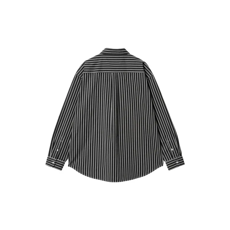 Carhartt WIP Ligety Stripe Shirt Men's Black-1