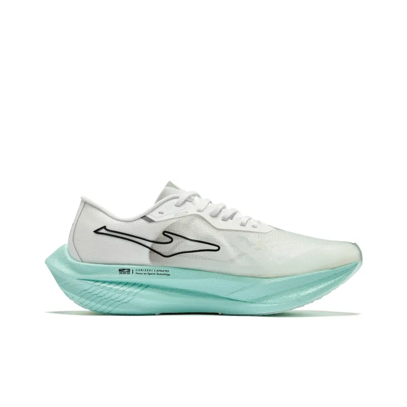Erke Zhijing 2.0 Cushioning, Wear Resistant Low Top Sprint Running Shoes Men's Azure-1