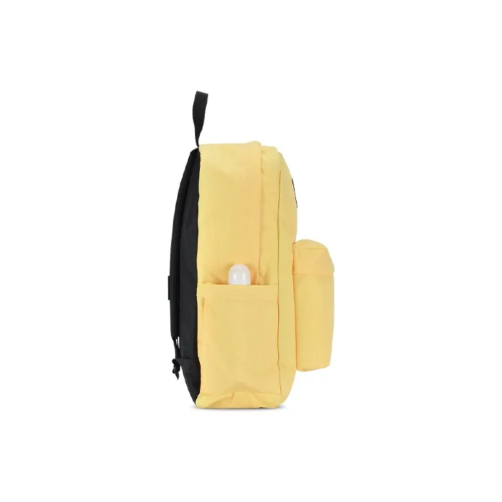 JanSport Polyester Backpack Medium Size Unisex Custard-2