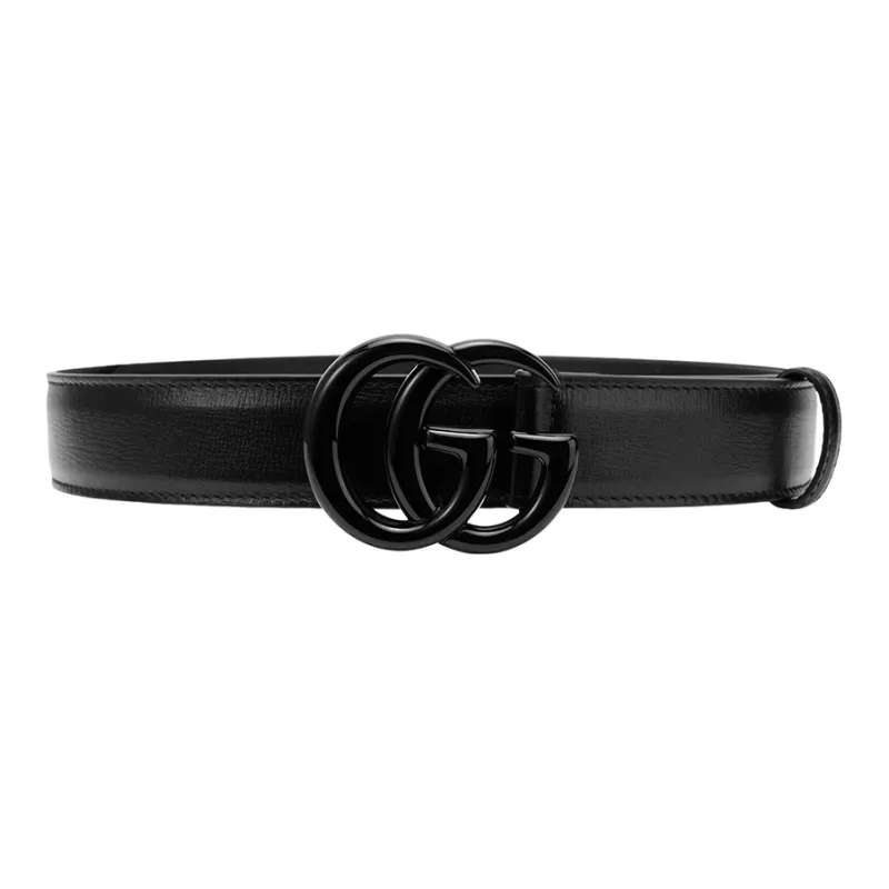 GUCCI Gg Marmont Thin Buckle Belt-3
