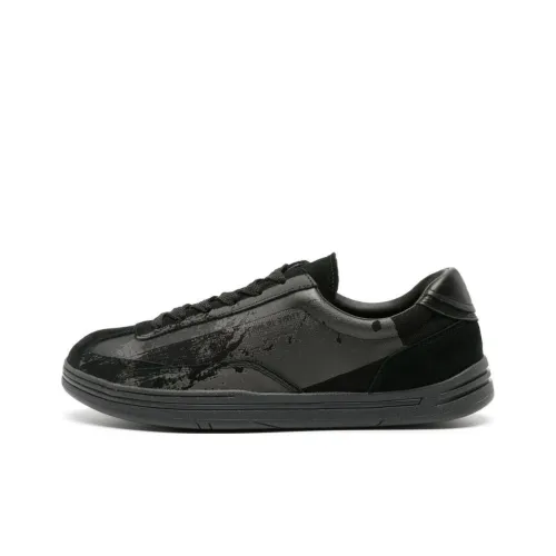 STONE ISLAND Rock Logo-appliqué Suede-panelled Sneakers