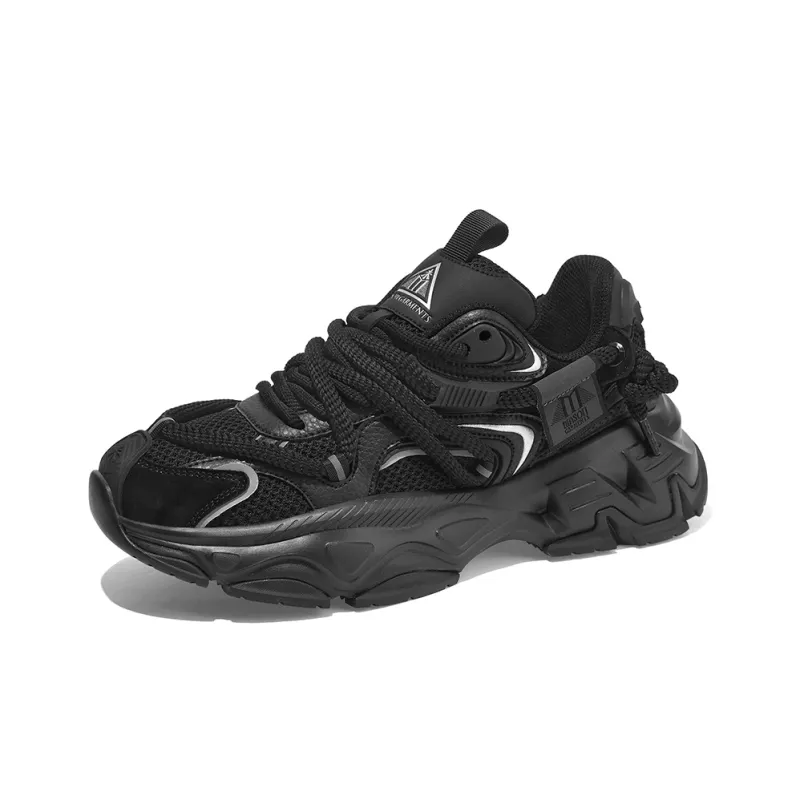 Masongarments Wear-Resistant Height Increasing Low-Top Chunky Sneakers Unisex Includes Mystery Boxes-1