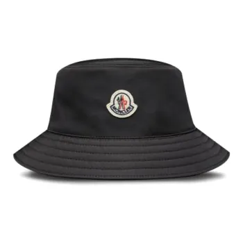 Moncler Logo Patch Rainwear Bucket Hat