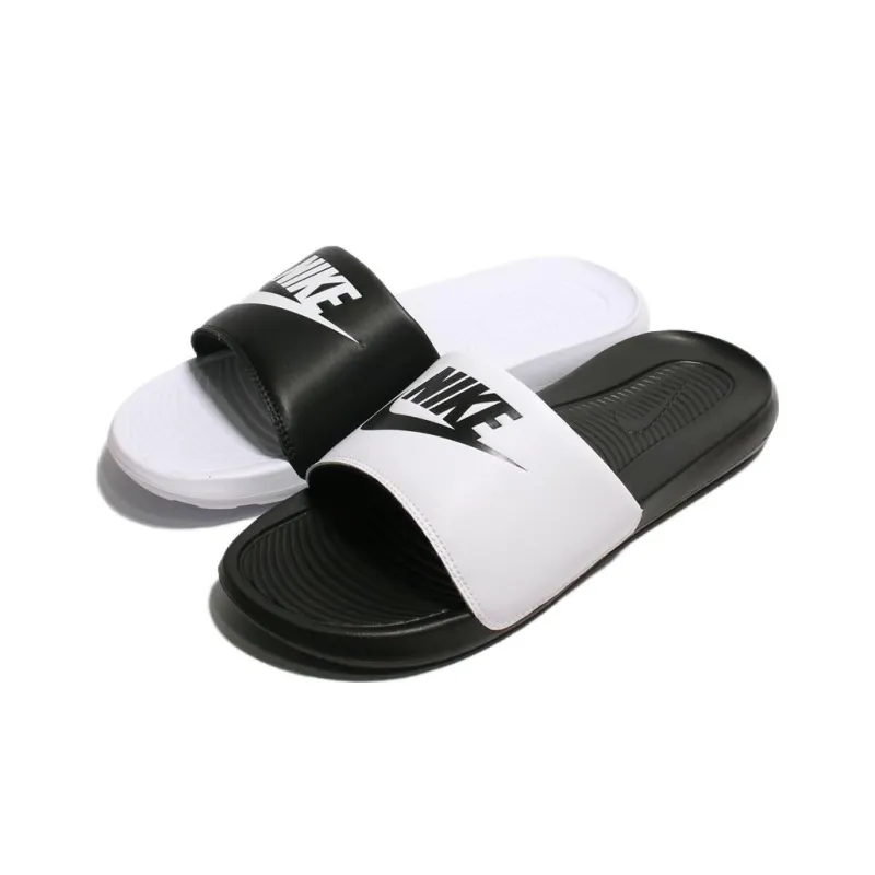 Nike Victori One Slide 'White Black' Women's-0