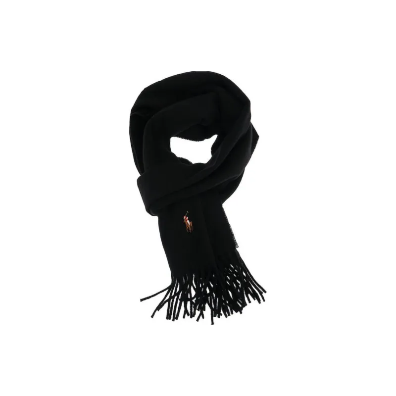 Polo Ralph Lauren Knit Scarves Men's Black-1