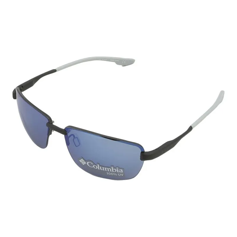 Columbia Metal Rectangular Sunglasses Men's Black-1