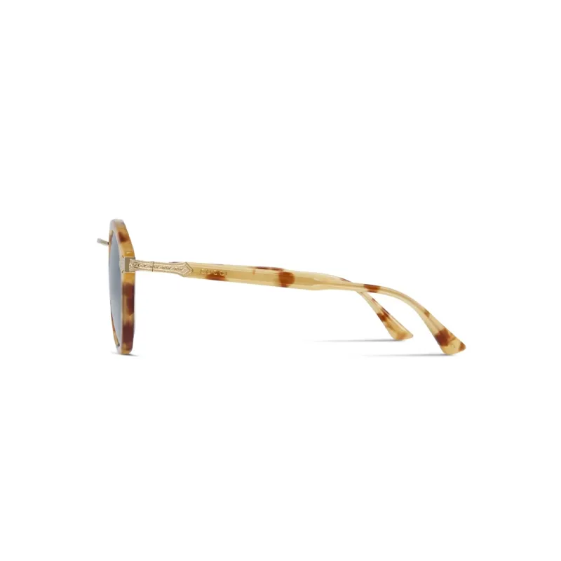 GUCCI Plastic Aviator Sunglasses Unisex Orange-2