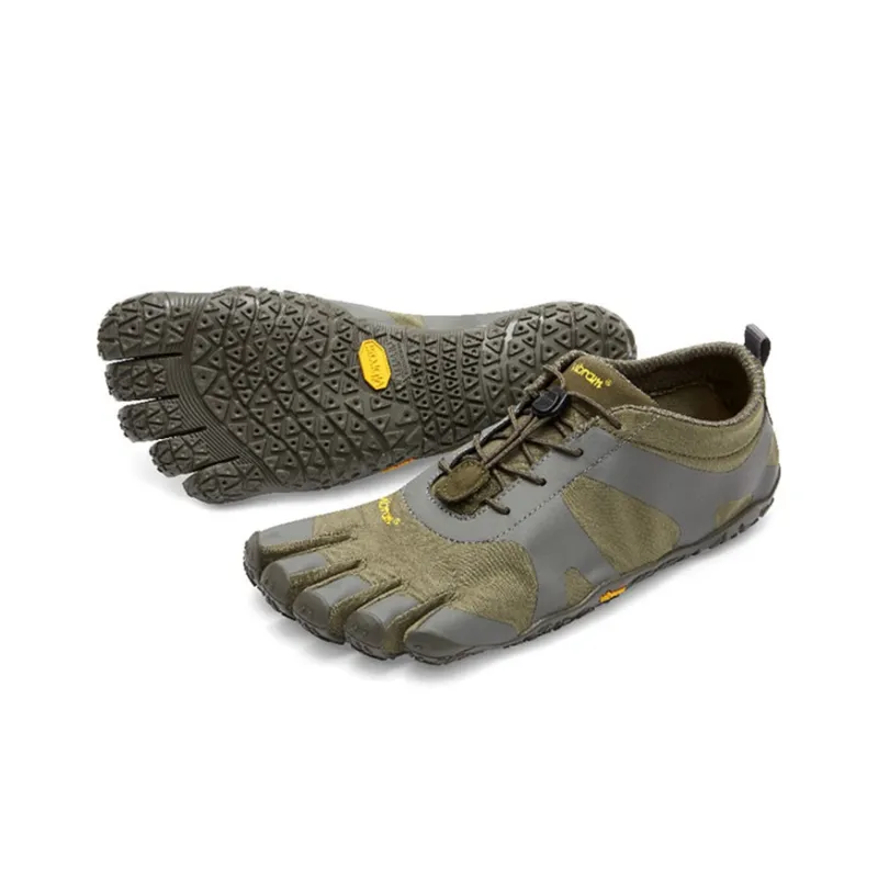 Vibram Training Shoes Men Low Top Army Green-2