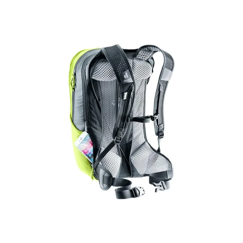 DEUTER Polyamide Fabric Cycling Bag Backpack Unisex Neon Yellow-11