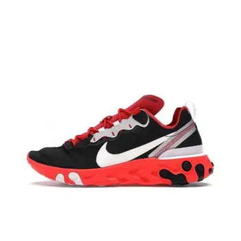 Nike React Element 55 Black White Red Orbit