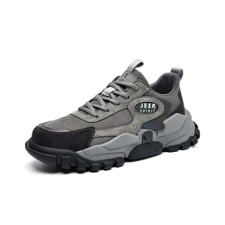 JEEP SPIRIT Mid Top Outdoor Shoes Men's Sand-8