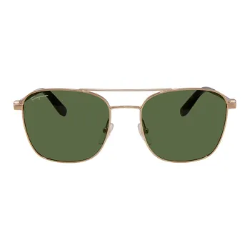 FERRAGAMO Metal Aviator Sunglasses Men's Gold