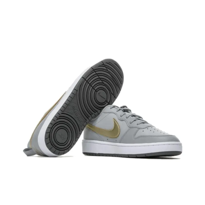 Nike Court Borough Low 2 'Gray Gold' Gs-4