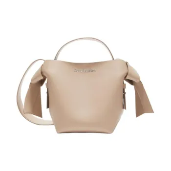 Acne Studios Musubi Calfskin Handbag Shoulder Bag Mini Women's Taupe