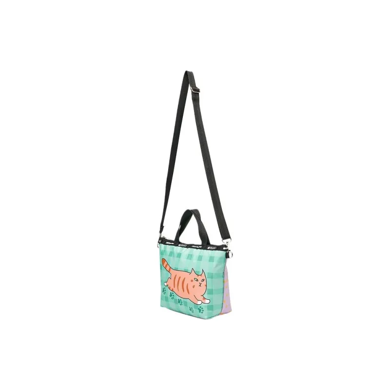 Skechers LeSportsac Collaboration Fabric Dumpling Bag, Shoulder Bag, Crossbody Bag Regular Unisex Multicolor-2