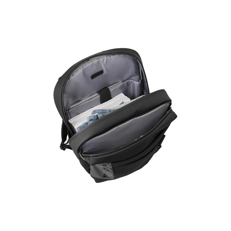 PIERRE CARDIN Large Capacity Business Laptop Backpack Commute Travel Men's Backpack Large Size Men's Black-4