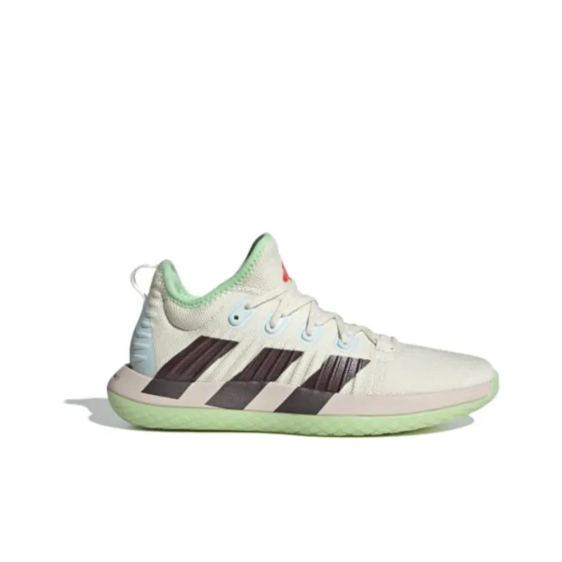 Adidas Stabil Next Gen Handball Off White Aurora Met. Semi Green Spark Women's-1