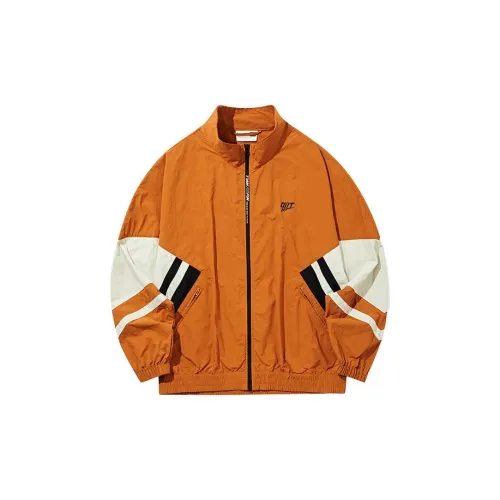 QIAODAN Jackets Men Ochre/Moon Shape