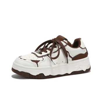 BELLALILY Wear resistant And Lightweight Low Top Skateboard Shoes Women's