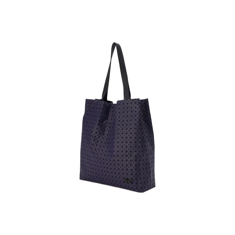 ISSEY MIYAKE Kuro Polyurethane Tote Bag, Shopping Bag, Handbag Small Size Women's Purple-1