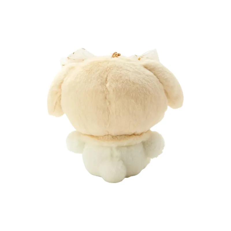 Sanrio White Winter Collection My Melody Keychain Dolls Plush Pendant 11cm Height-1