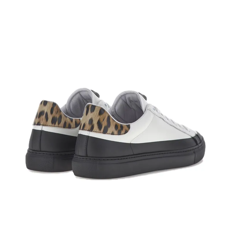 Roberto Cavalli Skateboard Shoes Men's White-3