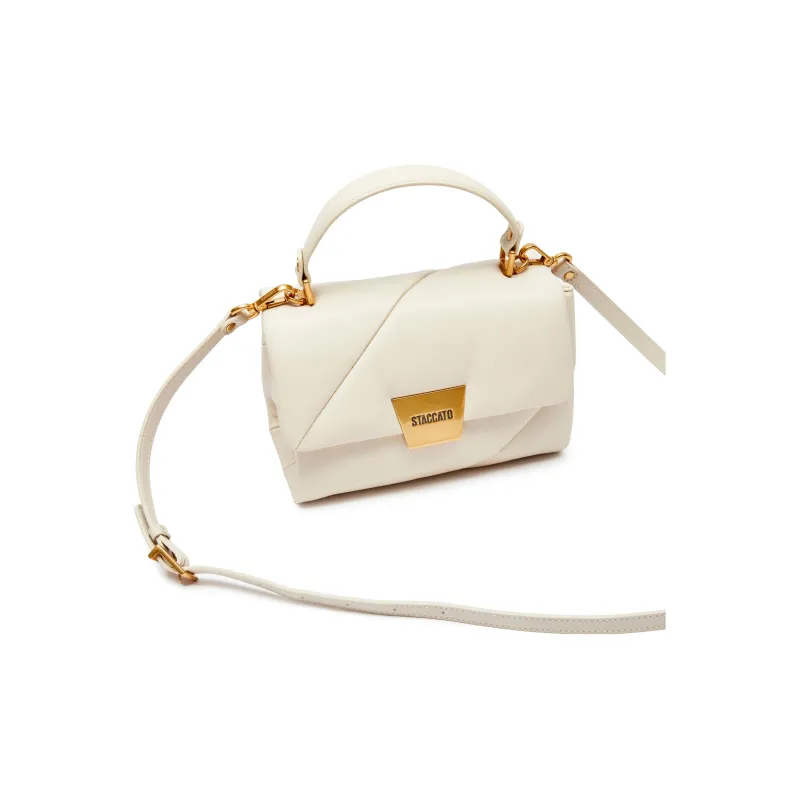 Staccato Sheepskin Crossbody Bag Trumpets Women's Sunset Pink/Cream White/Ethereal Glow Black-3
