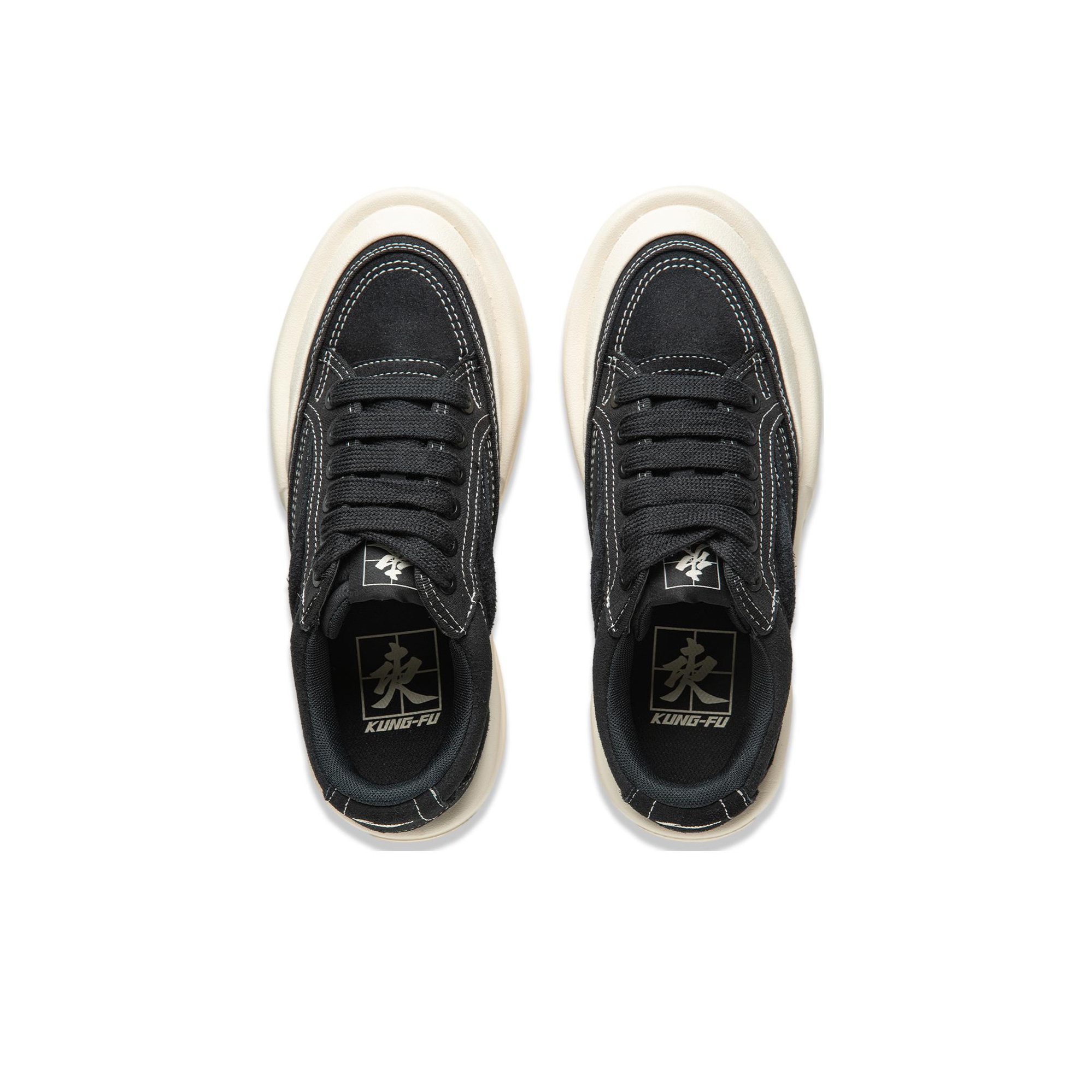 ぴっちょん LiNing Slip-Resistant Casual Shoes Unisex Black Black US M 6