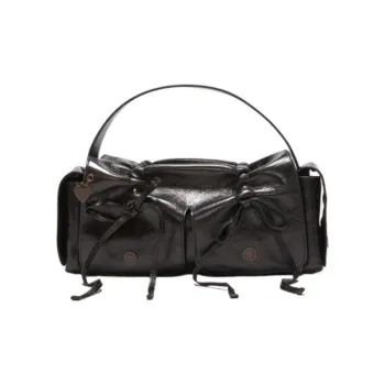 Acne Studios Calfskin One Shoulder Handbag Regular Women's Dark Brown