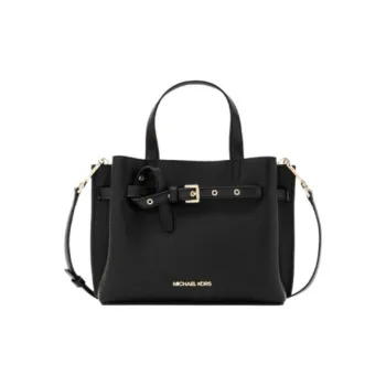 MICHAEL KORS Emilia Small Pebbled Leather Satchel