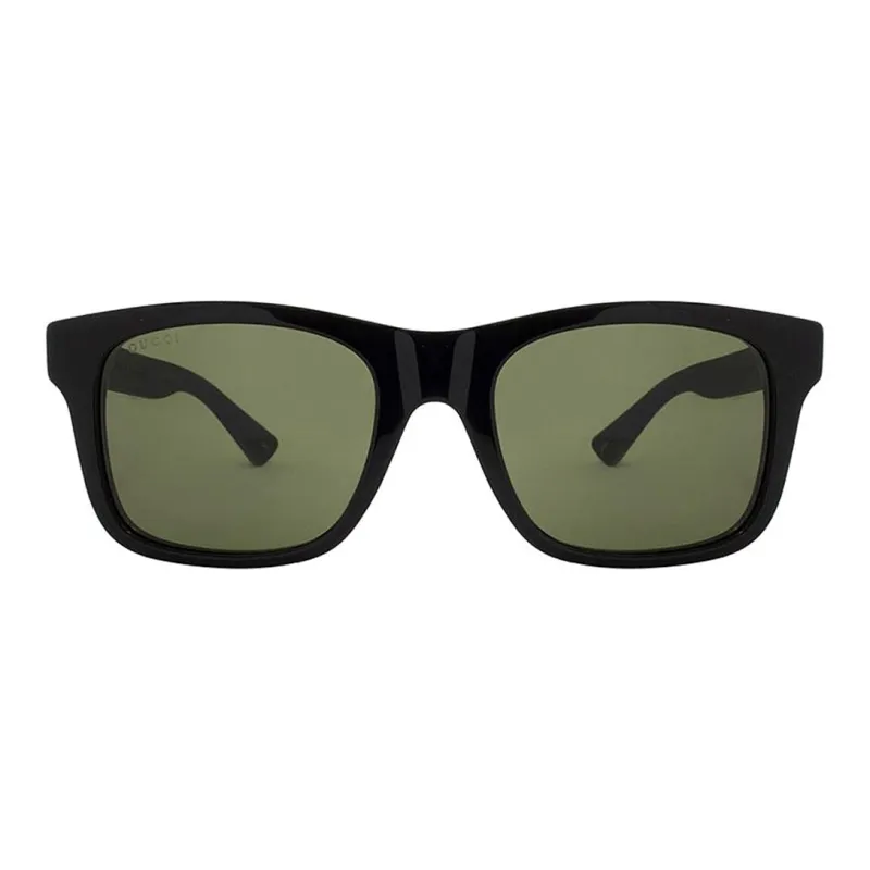 GUCCI Acetate Square Sunglasses Men's Black-1