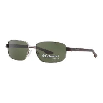 Columbia Metal Square Sunglasses Men's Brown