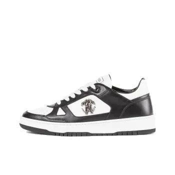 Roberto Cavalli RC-plaque Leather Sneakers