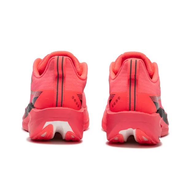 361° Fly 2ET Cushioned Slip Resistant Abrasion Resistant Breathable Low Top Marathon Running Shoes Unisex Pink-3