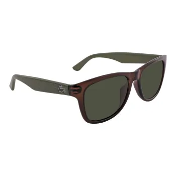 LACOSTE Plastic Irregular Shape Sunglasses Unisex Brown