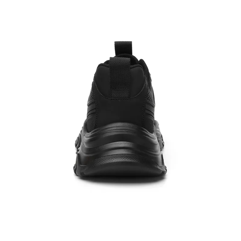 JEEP SPIRIT Chunky Sneakers Men Low Top Black-4