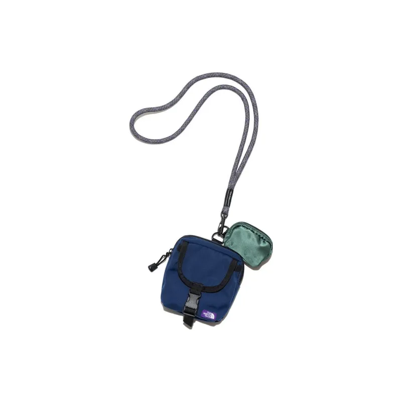 THE NORTH FACE Fabric Crossbody Bag Unisex Water Duck Blue & Purple & Cyan-0