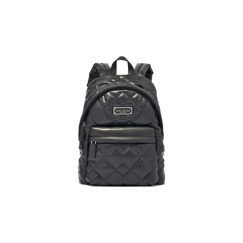 MARC JACOBS Leather Backpack Women's Black-0