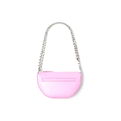 Burberry Mini Leather Zip Olympia Bag 'Primrose Pink'