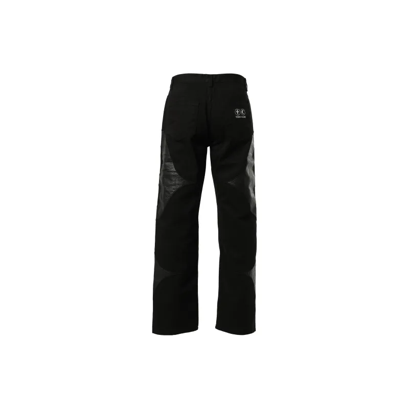 THUG CLUB Jeans Unisex Black-1