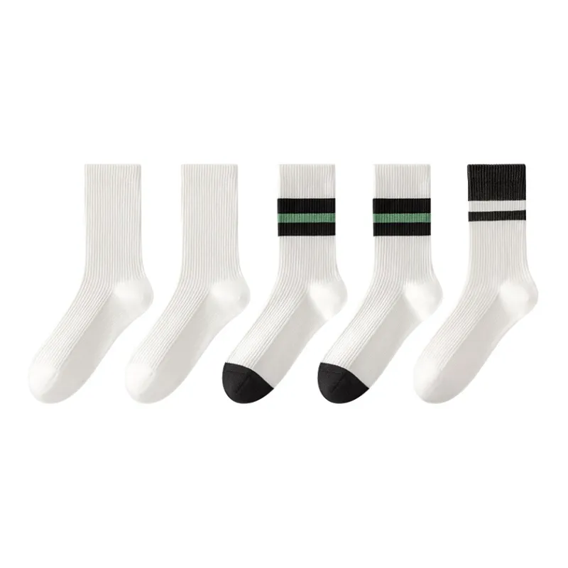 B&C.Room Mid Calf Socks Fall Winter Men's 5 Pack-8